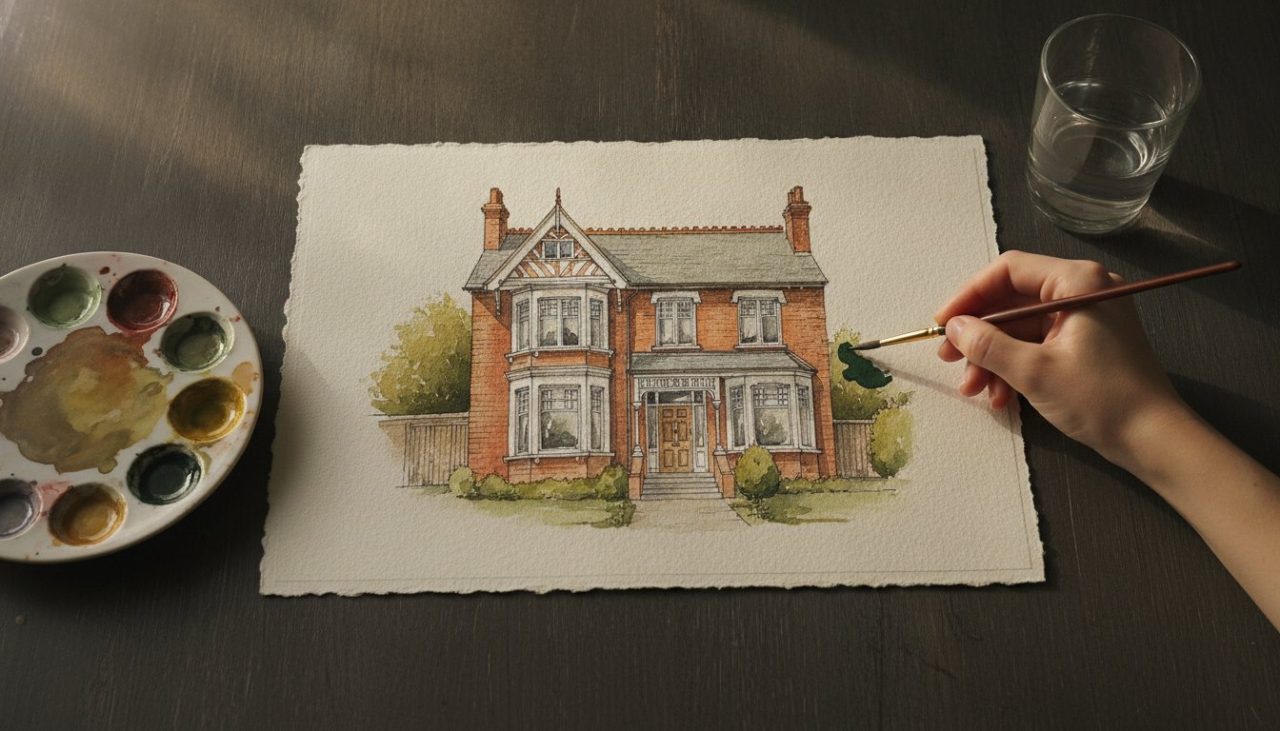 Watercolour House Portraits UK: A Guide to Commissioning Bespoke Architectural Art