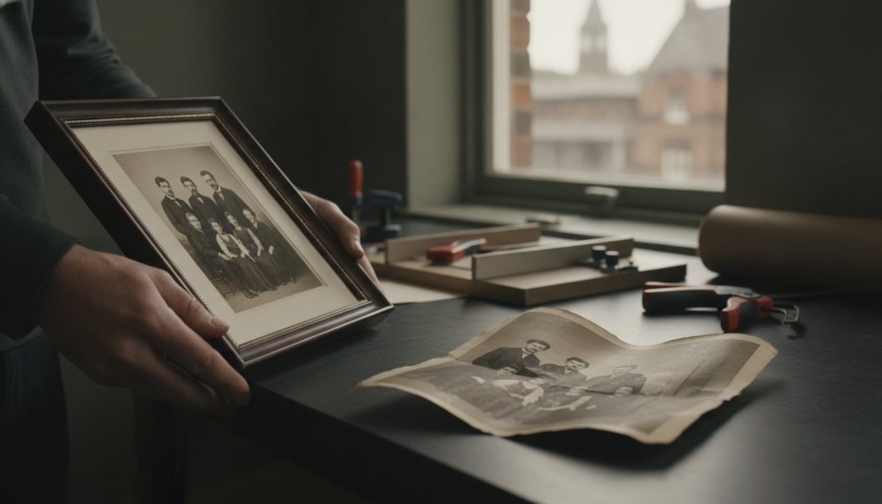 Restore and Frame Old Photos: Preserve Your UK Heritage