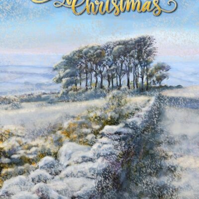 Snowy Cleeve Hill Cards (10 Pack)