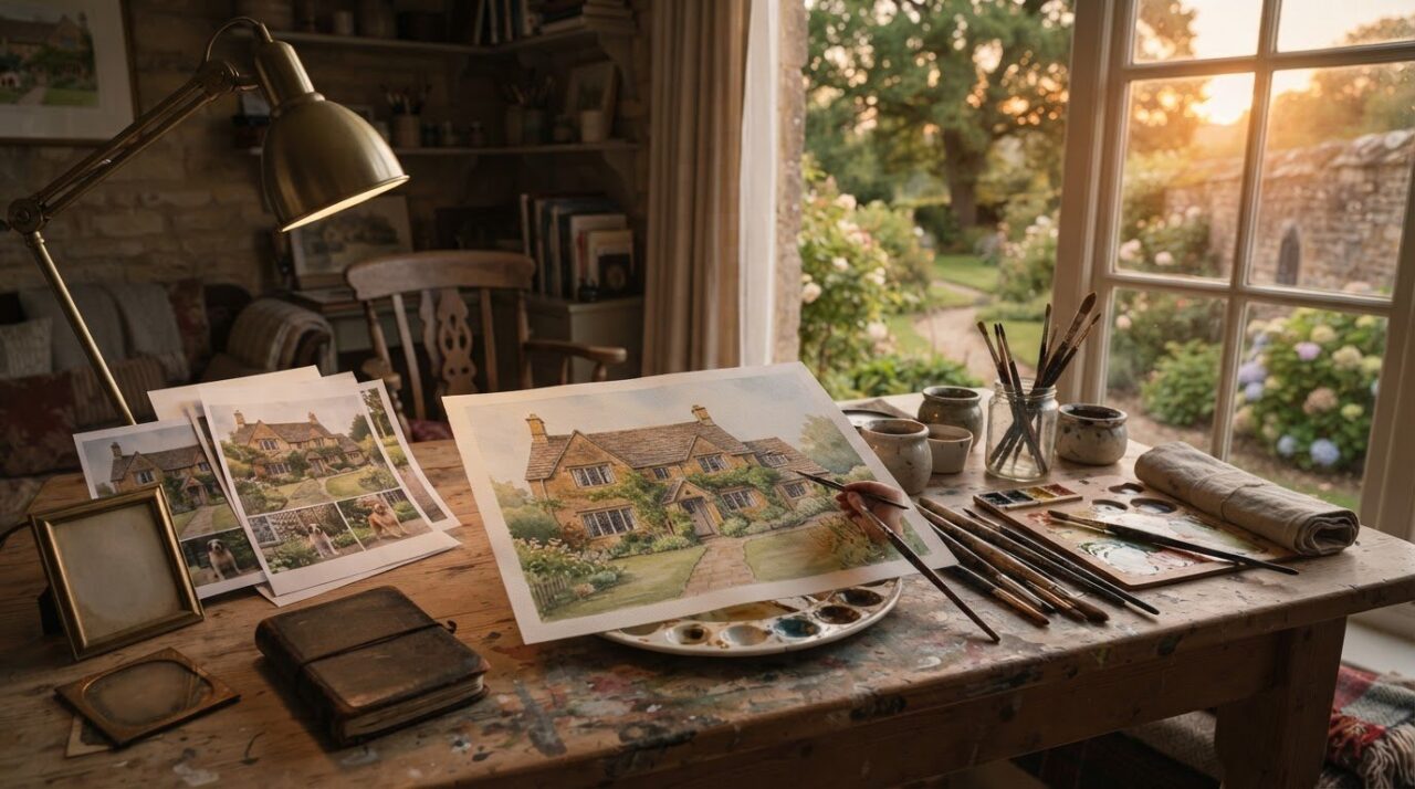 Commission a House Portrait: A Thoughtful Guide for 2026
